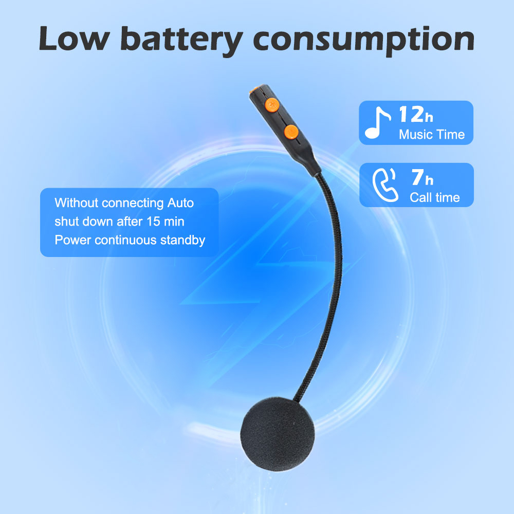 Bluetooth Speaker Waterproof - Casque de moto Kihous à une