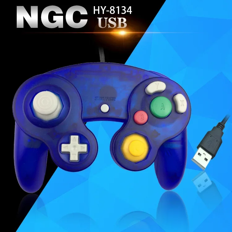 Retro Game Controller Usb - Manette de jeu rétro pour Gamecube,