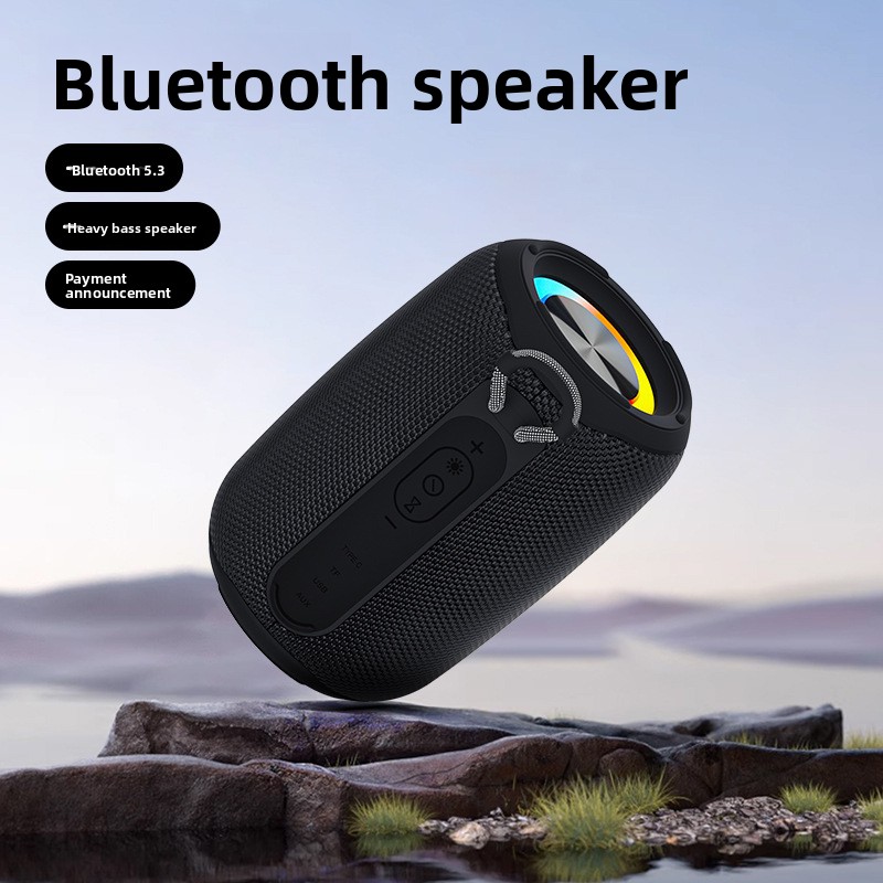 Bluetooth Speaker Waterproof - Caisson de basses lourd, Audio intelligent,