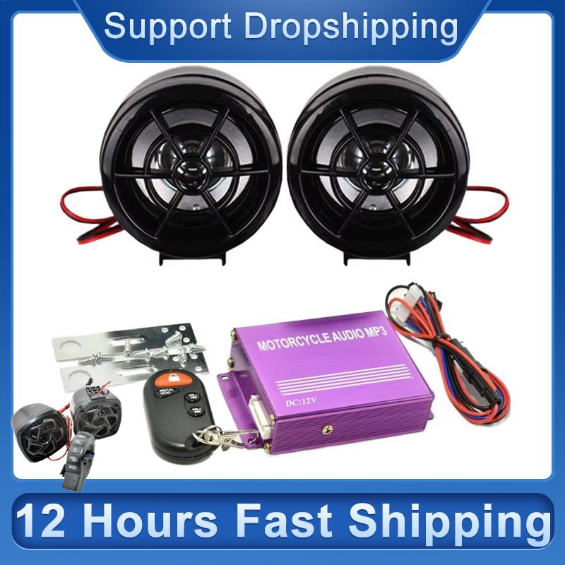 Bluetooth Speaker Waterproof - Haut-parleur B luetooth pour moto, étanche,
