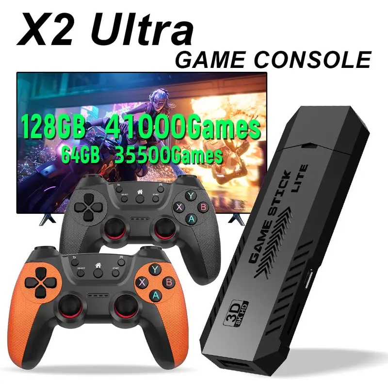 Retro Game Controller Usb - Stick de jeu rétro X2 Ultra
