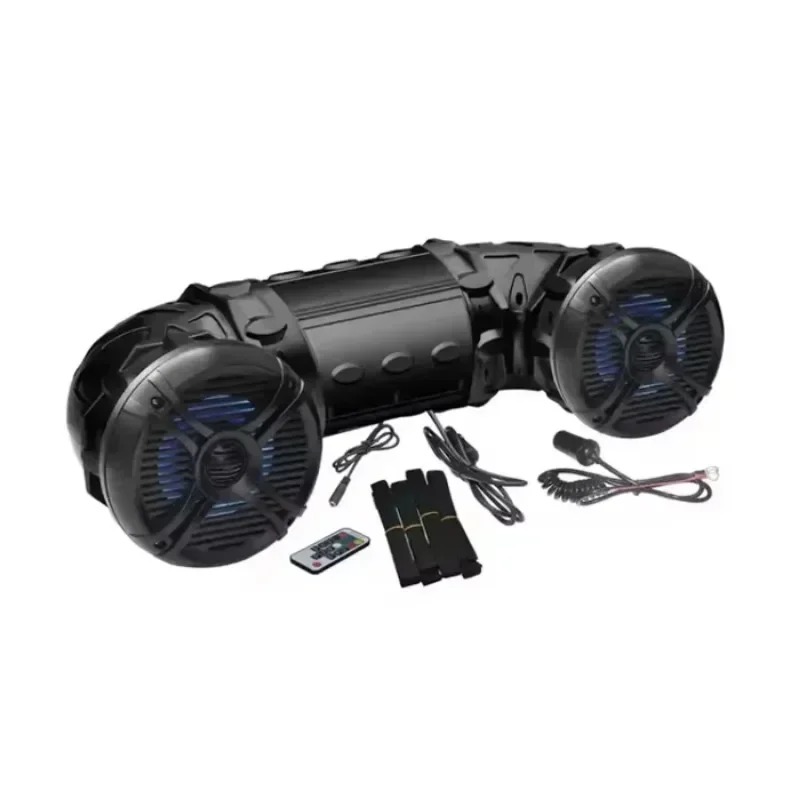 Bluetooth Speaker Waterproof - Système de haut-parleurs marins amplifiés Bluetooth