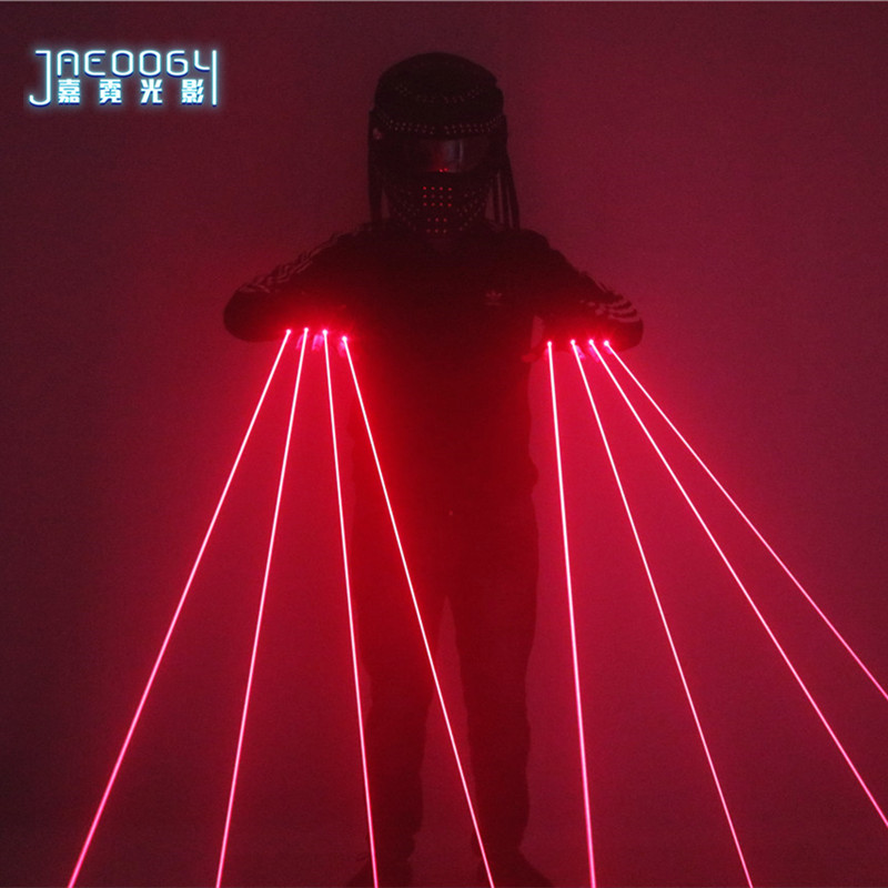 Gants laser rouges personnalis - Led Gloves Music avis et prix