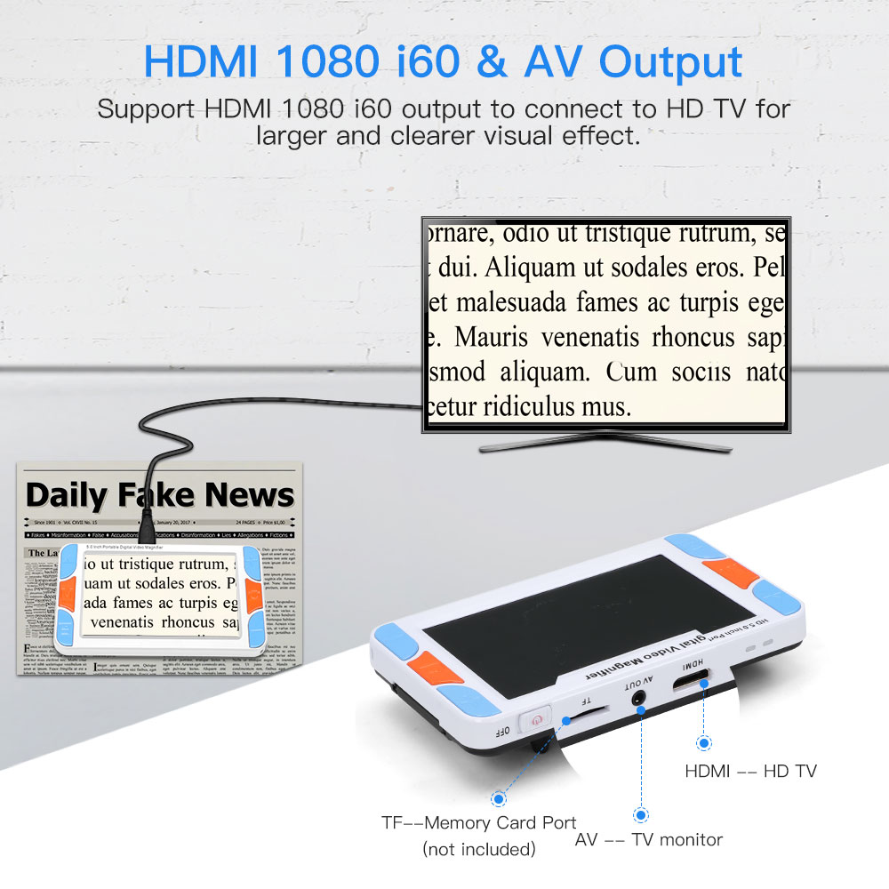 Loupe numérique portable Eyoyo - Digital Magnifier Reading avis et prix