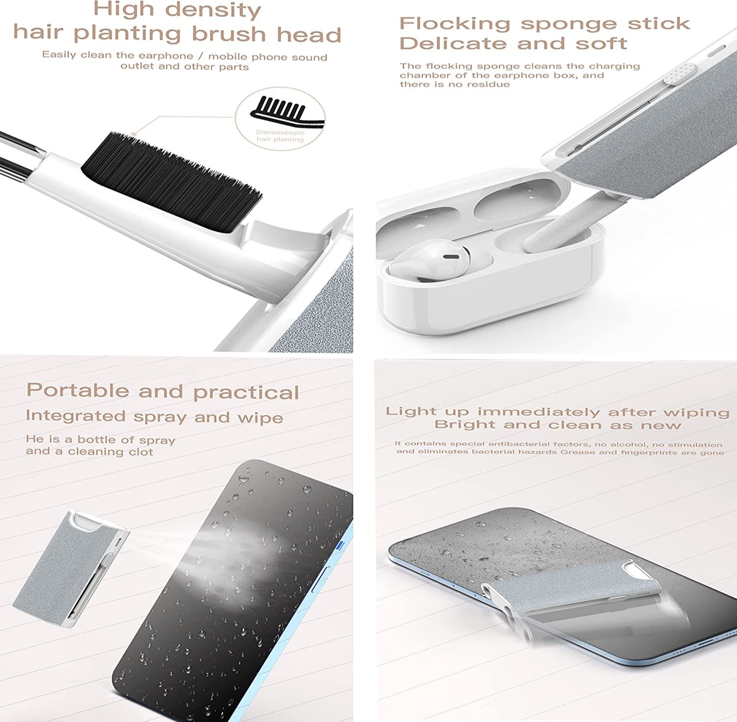 Kit de brosse de nettoyage d'é - Portable Wifi Hotspot avis et prix