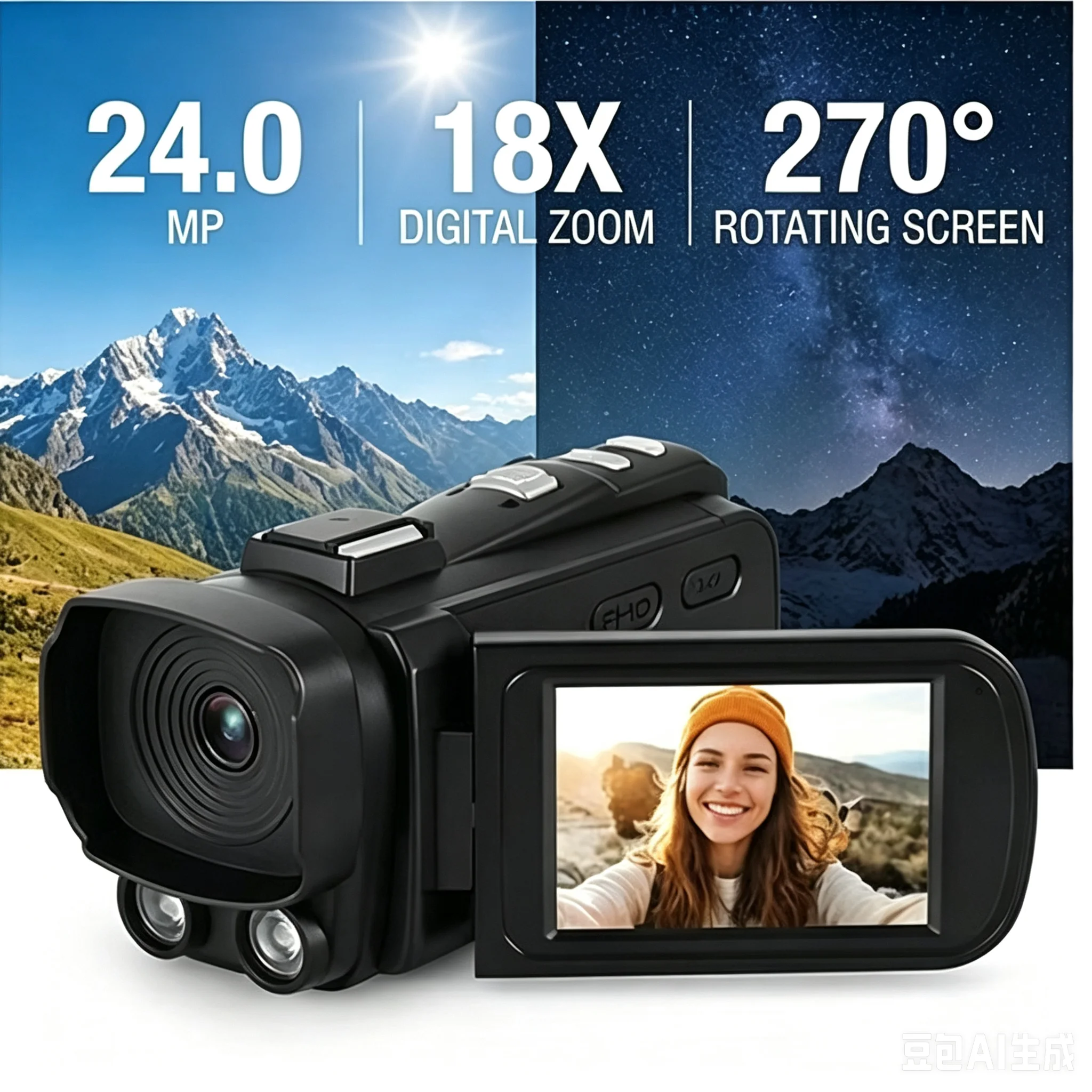 Caméra numérique Full HD 1080P - Electronics Gadgets For Home avis et prix