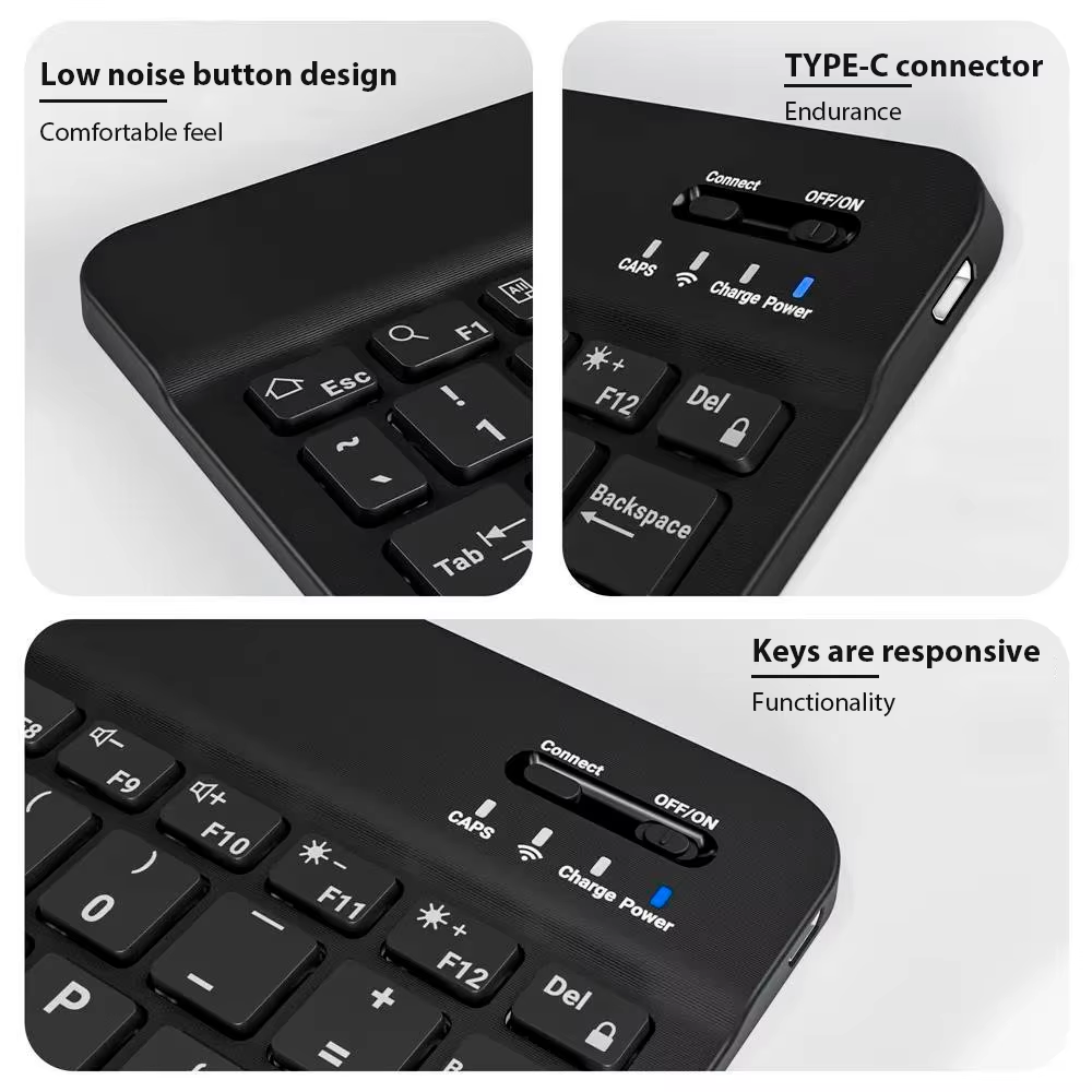 Clavier sans fil Bluetooth pou - Wireless Keyboard Mini avis et prix