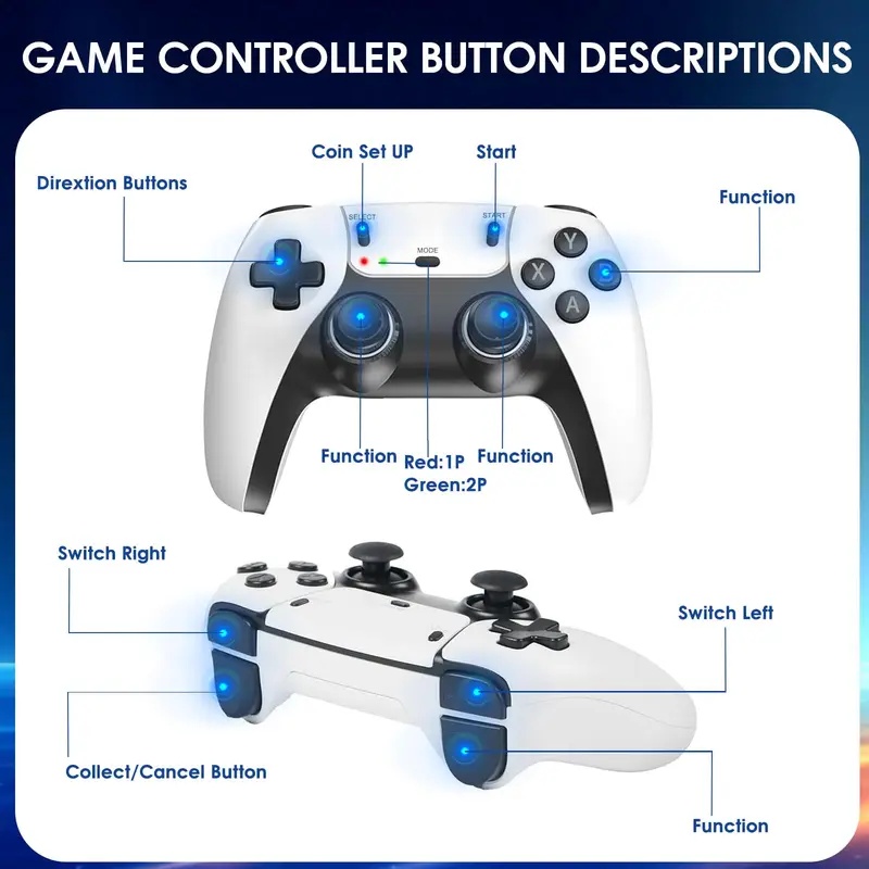 Console de jeu vidéo rétro M15 - Retro Game Controller Usb avis et prix