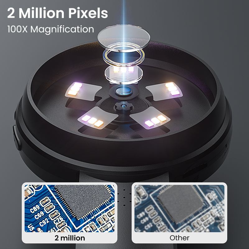 Microscope numérique HD avec é - Digital Magnifier Reading avis et prix
