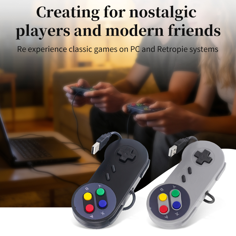 Manette de jeu USB, joystick d - Retro Game Controller Usb avis et prix