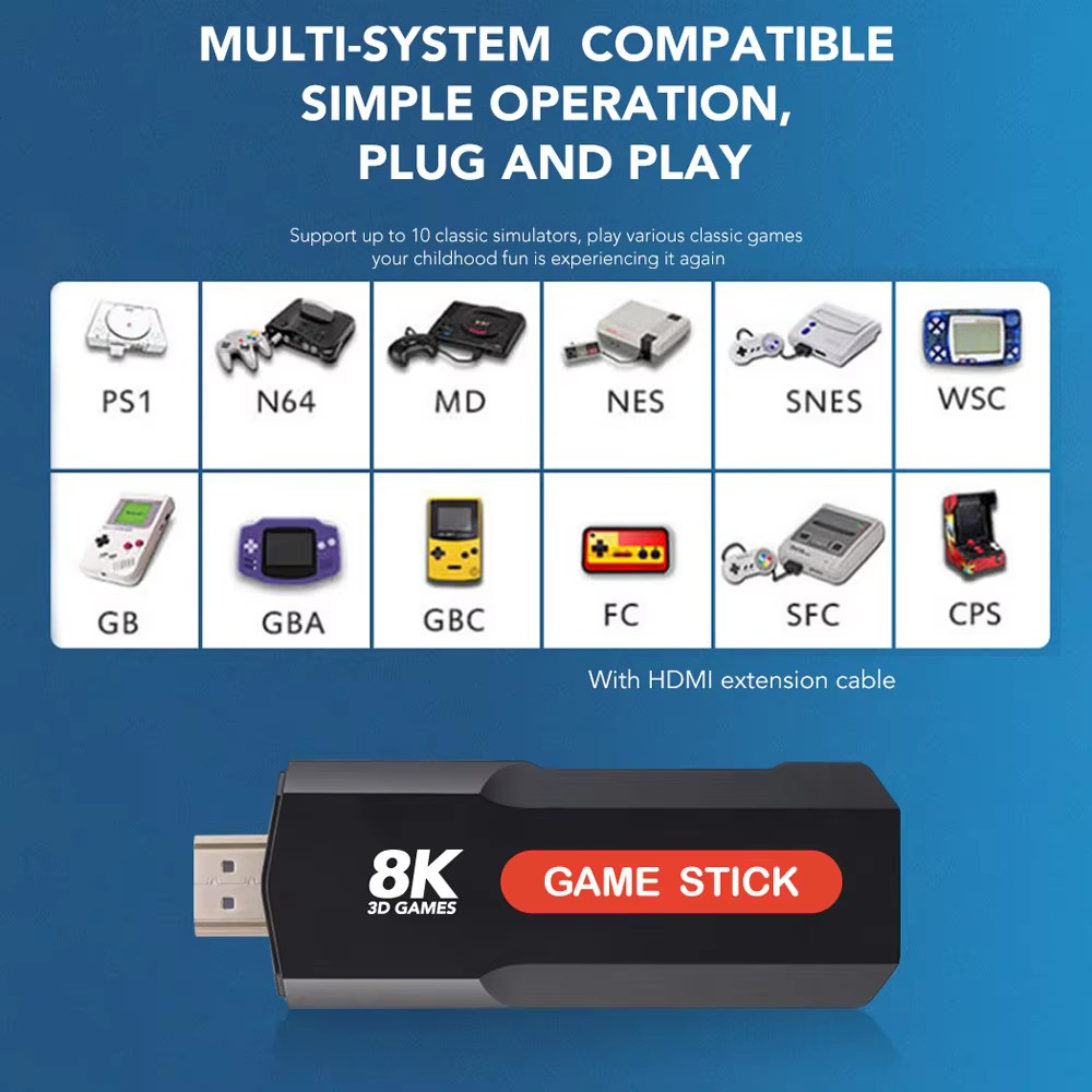 Console de jeu X2 Game Stick H - Retro Game Controller Usb avis et prix
