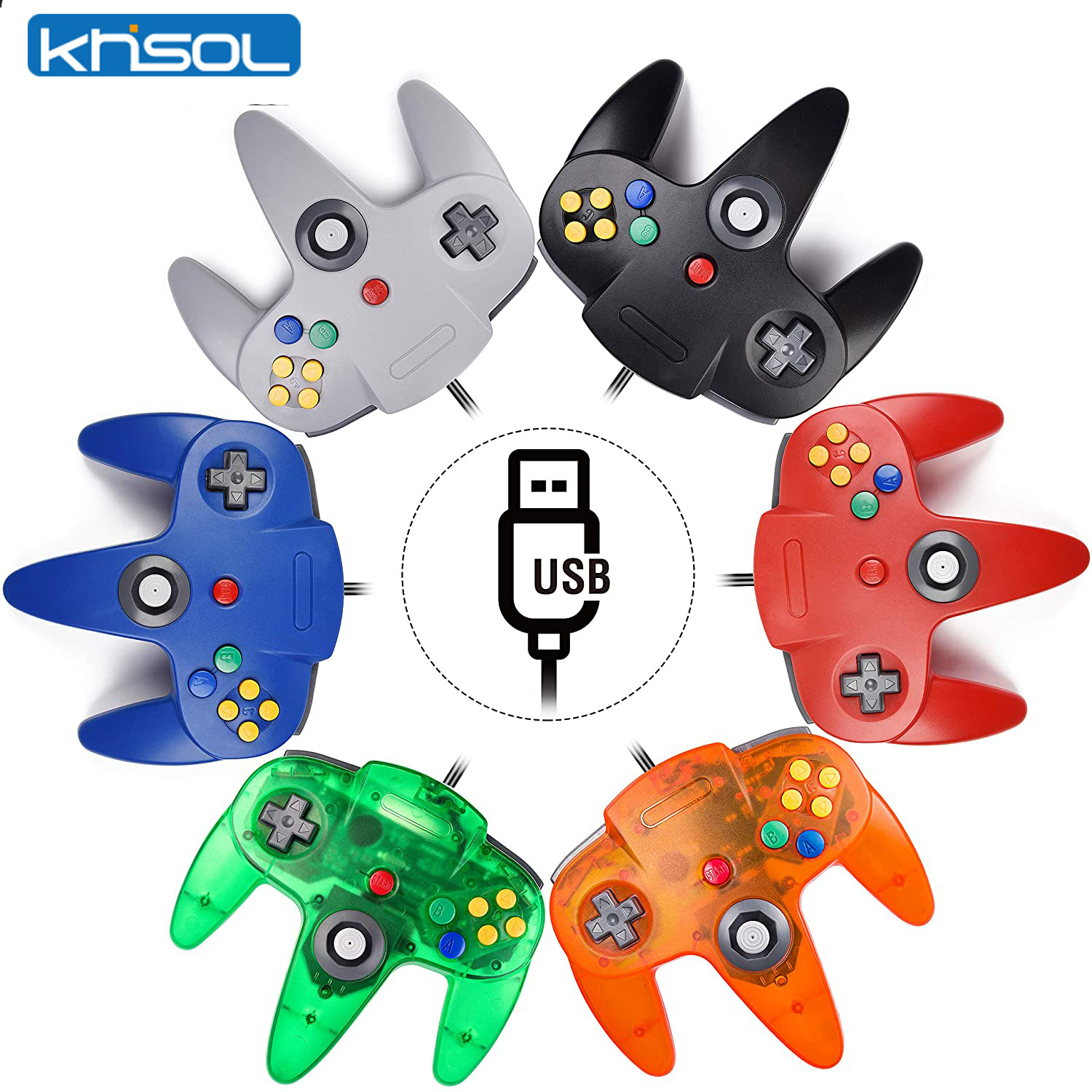 N64 contrôleur classique USB f - Retro Game Controller Usb avis et prix