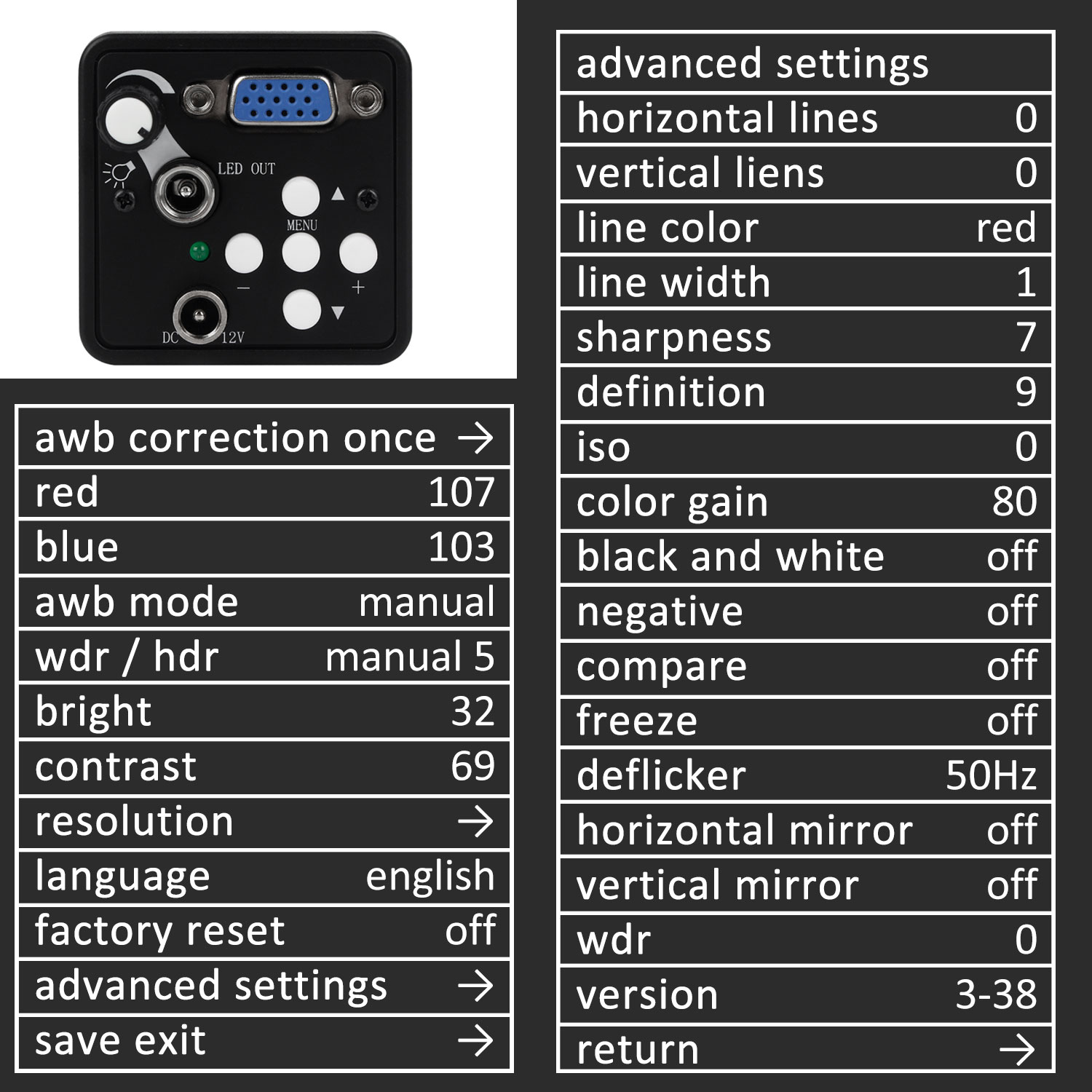 Caméra de Microscope vidéo VGA - Digital Magnifier Reading avis et prix
