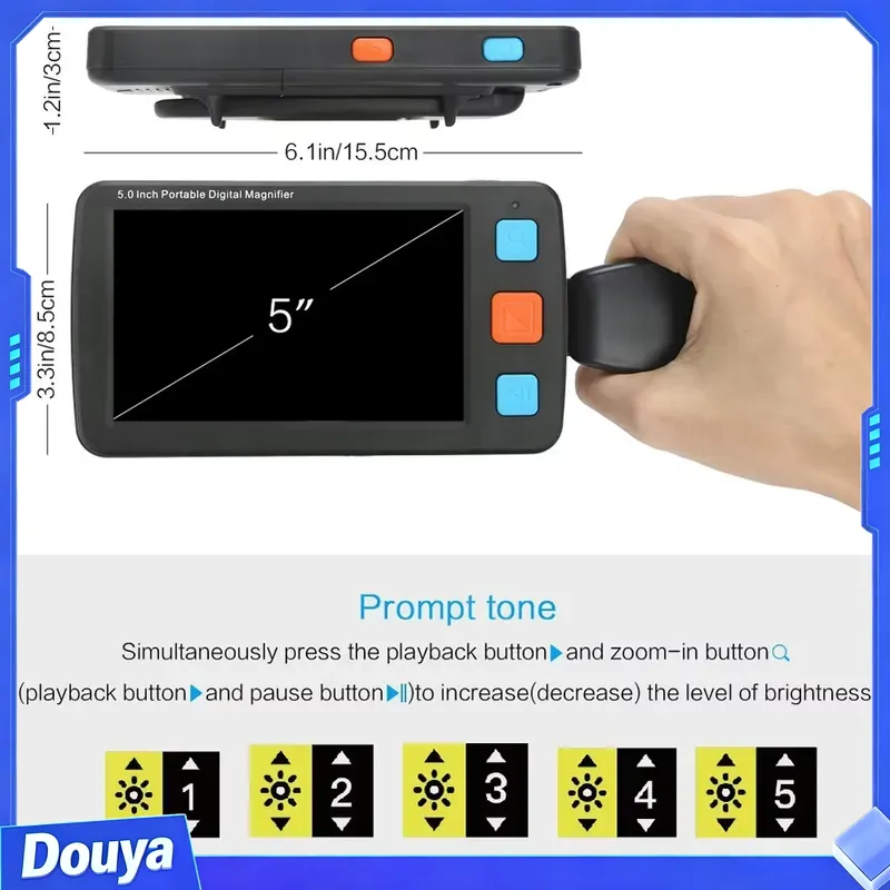 Loupe numérique portable Hongd - Digital Magnifier Reading avis et prix