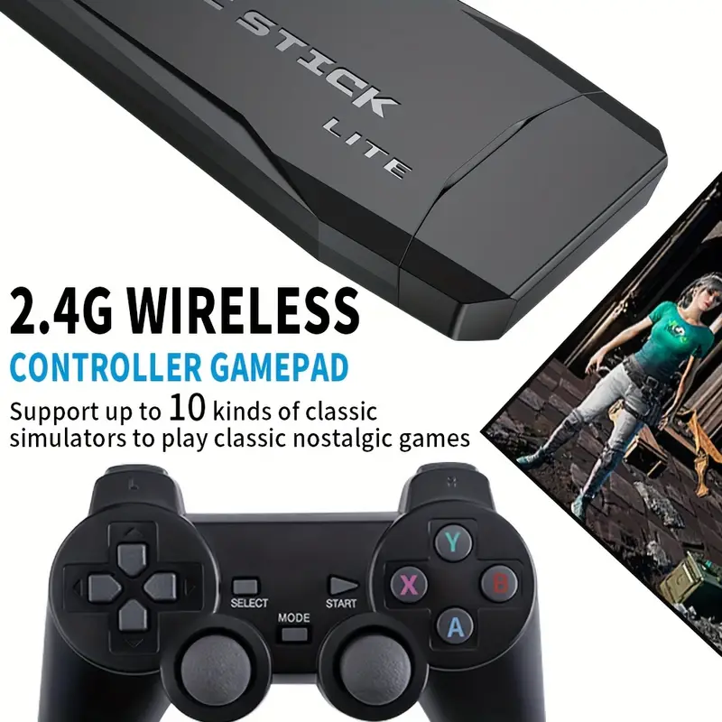Console de jeu vidéo domestiqu - Retro Game Controller Usb avis et prix